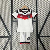 Maillots Enfant Domicile Allemagne 2014/2015 Blanc Kids