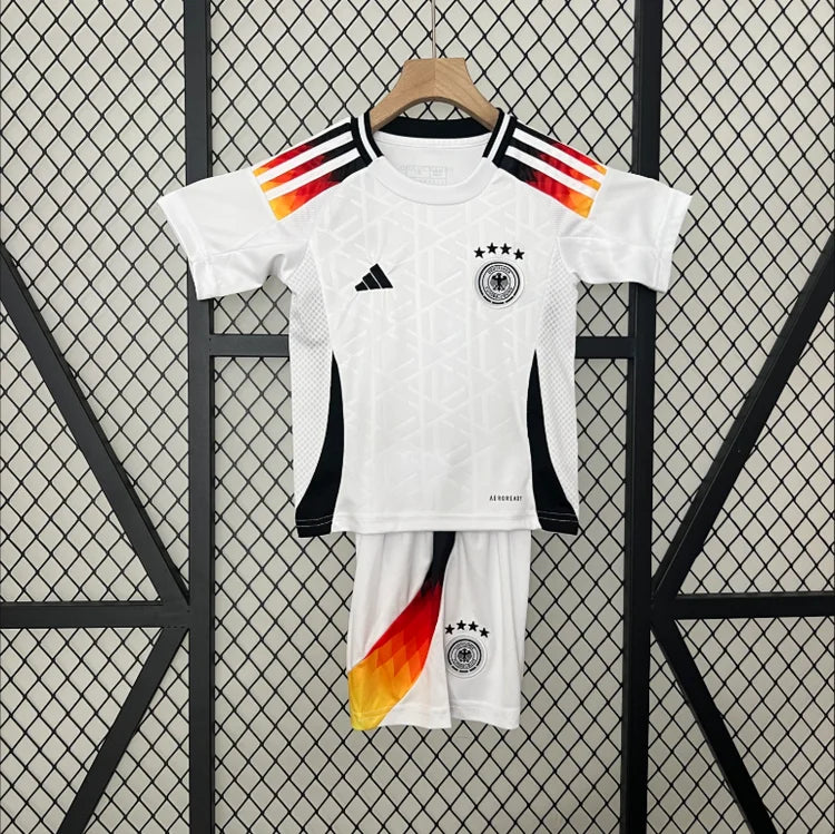 Maillots Enfant Domicile Allemagne 24/25 Blanc