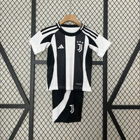 Maillots Enfant Domicile Juventus 2024/2025 Noir 16-28