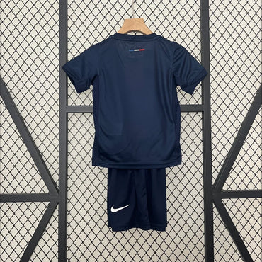 Maillots Enfant Domicile PSG 24/25 Bleu Taille 16-28