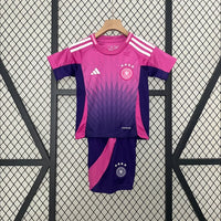 Maillots Enfant Extérieur Allemagne 24/25 Rose Taille 16-28