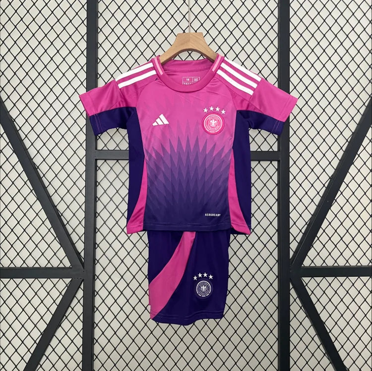 Maillots Enfant Extérieur Allemagne 24/25 Rose Taille 16-28
