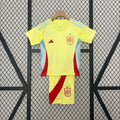 Maillots Enfant Espagne 2024/2025 Extérieur Jaune
