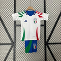 Maillots Enfant Extérieur Italie 2024/2025 Blanc