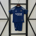 Ensemble Enfant Extérieur PSG 2025/2026 Bleu Marine