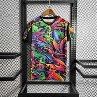 Maillots Extérieur Brésil 2022/2023 Camo Noir Taille non précisée