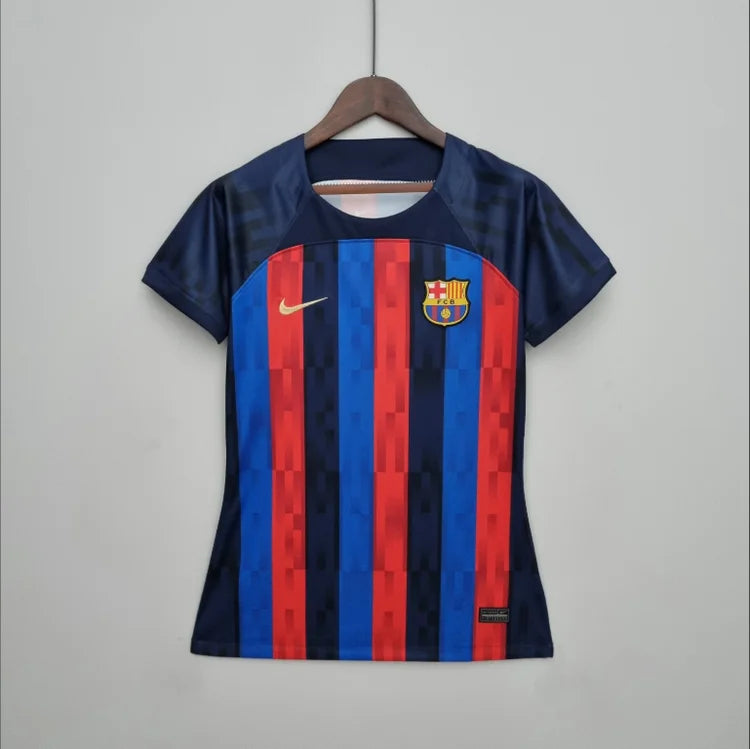 Maillots Femme Domicile Barcelone 2022/2023 Bleu S-XL