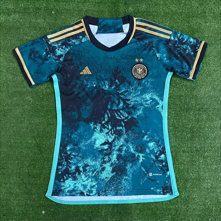 Maillots Femme Extérieur Allemagne 23/24 Bleu