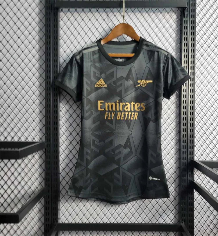Maillots Femme Extérieur Arsenal 2022-2023 Noir