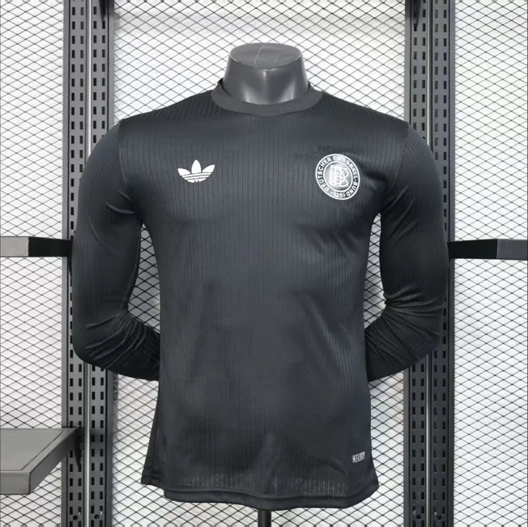Maillots Homme Domicile Allemagne 25/26 Noir S-XXL
