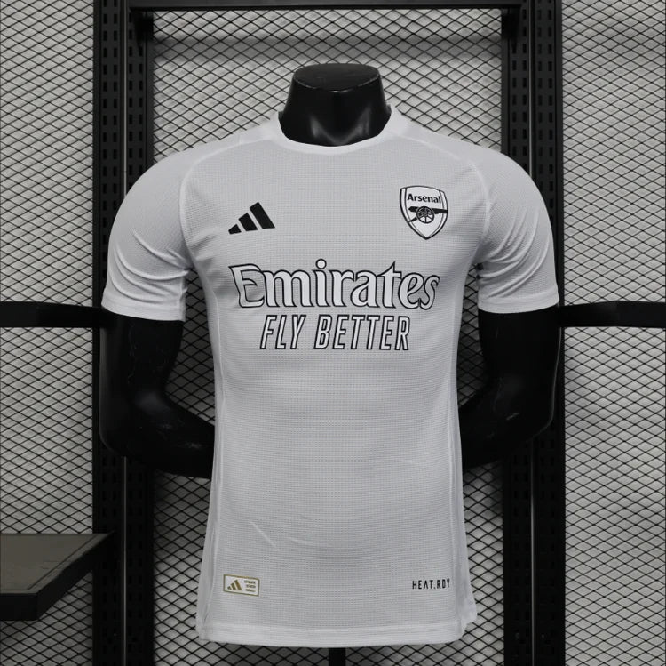 Maillots Homme Domicile Arsenal 25/26 Blanc S-XXL