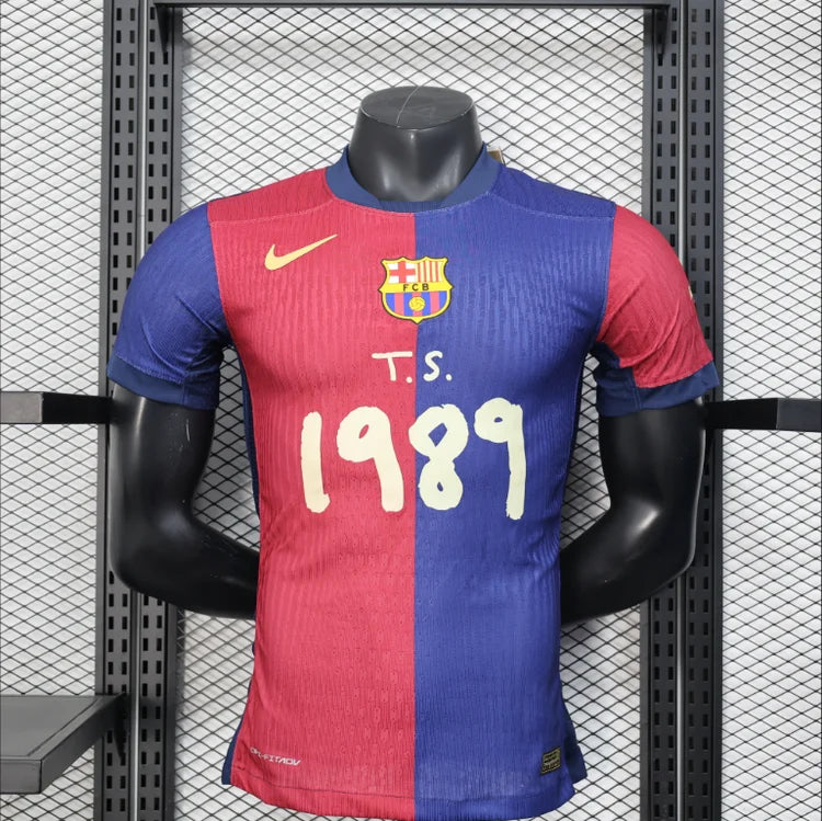 Maillots Homme Domicile Barcelona 24/25 Bleu S-XXL