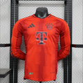 Maillots Bayern 24/25 edition spécial Manches longues Rouge-Orange