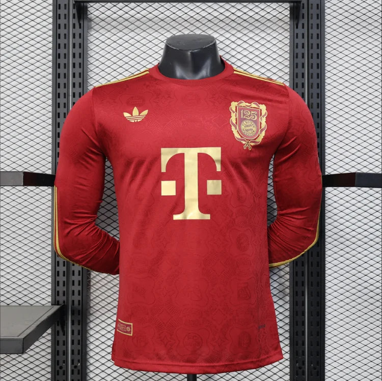 Maillots Homme Domicile Bayern 25/26 Rouge S-XXL