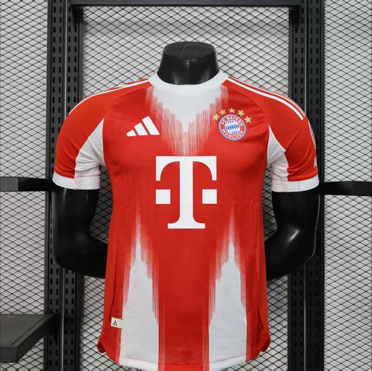 Maillots Homme Domicile Bayern 25/26 Rouge S-XXL