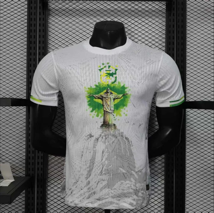 Maillots Homme Domicile Brésil 2025/2026 Vert S-XXL