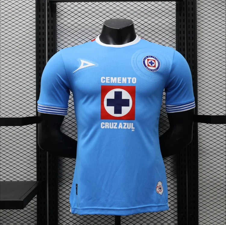 Maillots Homme Domicile Cruz Azul de Mexico 24/25 Bleu ciel S-XXL