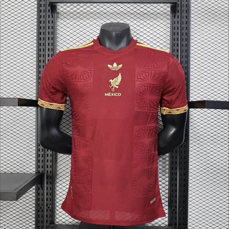 Maillots Homme Domicile Mexique 2025/2026 Rouge S-XXL