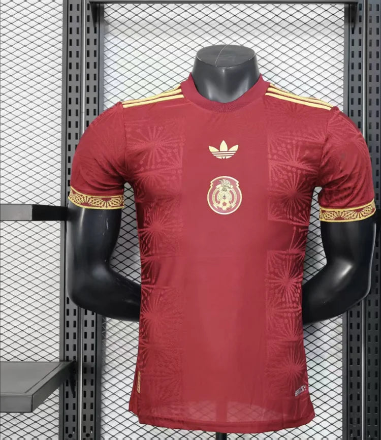 Maillots Homme Domicile Mexique 2025/2026 Rouge S-XXL