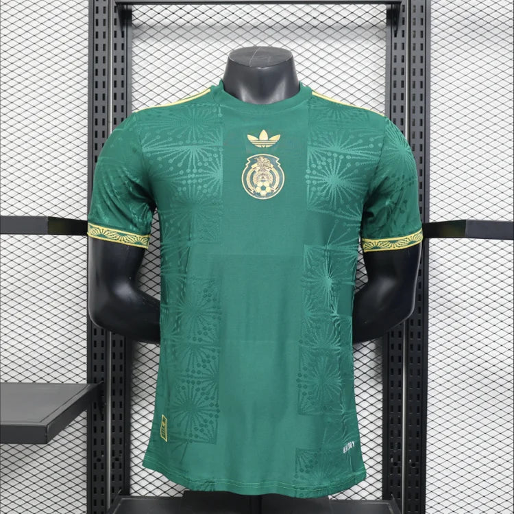Maillots Homme Domicile Mexique 2025/2026 Vert S-XXL