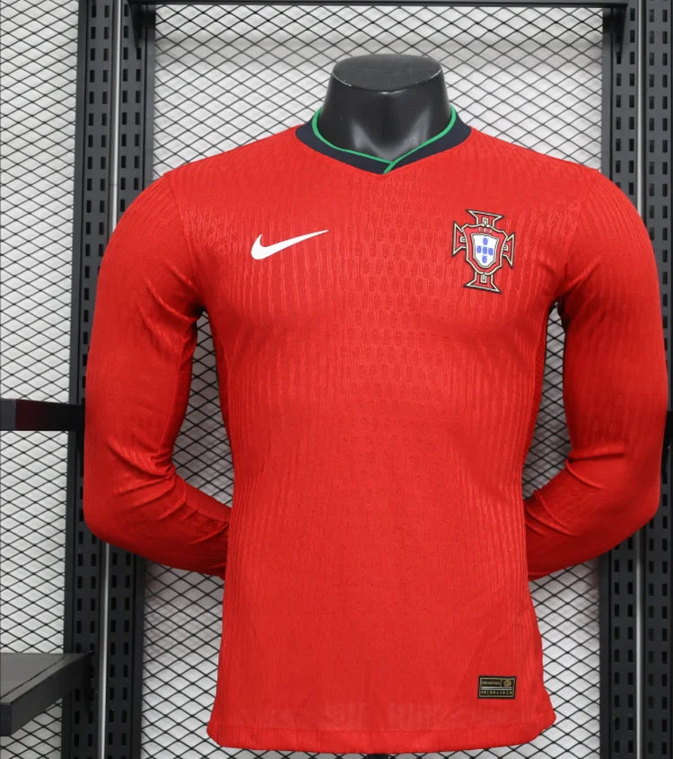 Maillots Homme Domicile Portugal 24/25 Rouge S-XXL