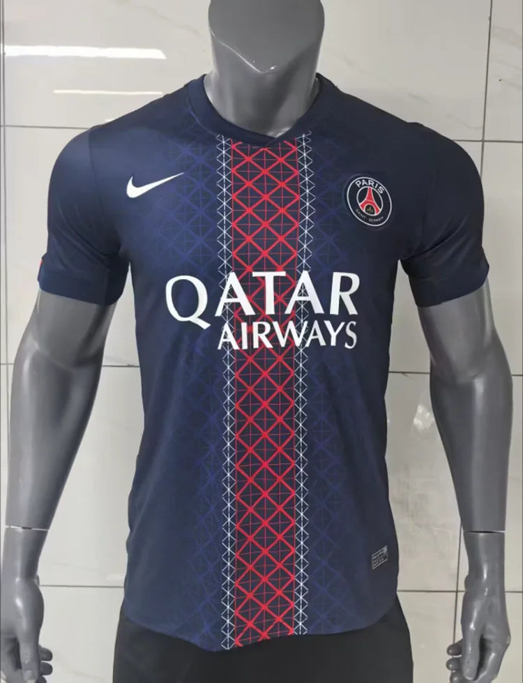 Maillots Homme Domicile PSG 2025/2026 Bleu foncé S-XXL