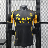 Maillots Homme Domicile Real Madrid 2025/2026 Noir S-XXL