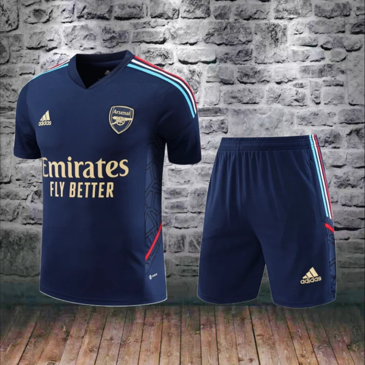 Maillots Homme Entraînement Arsenal 2023/2024 Bleu foncé S-XXL
