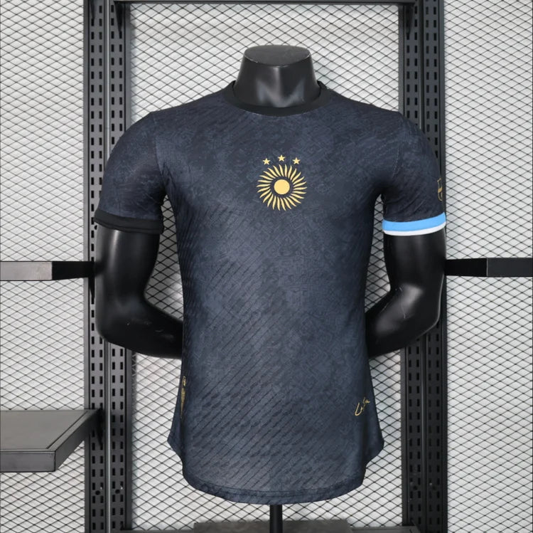 Maillots Homme Extérieur Argentine 23/24 Noir S-XXL