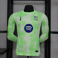 Maillots Homme Extérieur Barcelona 2024/2025 Vert clair S-XXL