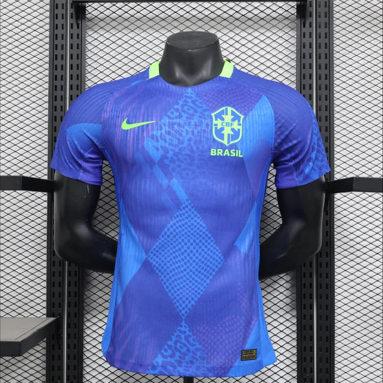 Maillots Homme Extérieur Brésil 25/26 Bleu S-XXL