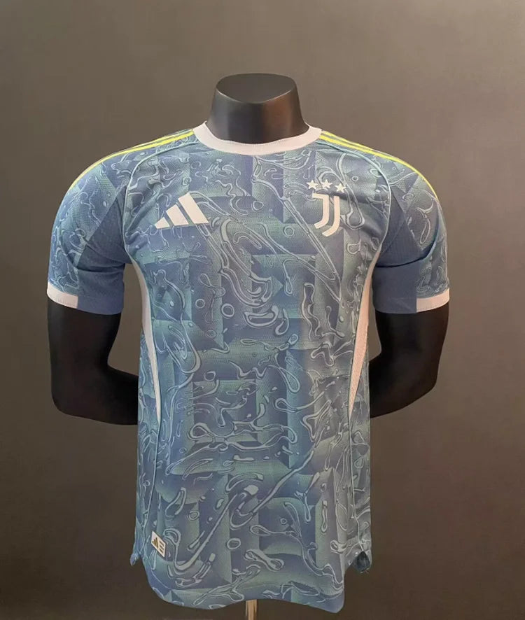 Maillots Homme Extérieur Juventus 25/26 Bleue S-3XL