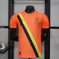 Maillots Homme Extérieur Manchester City 25/26 Orange S-XXL
