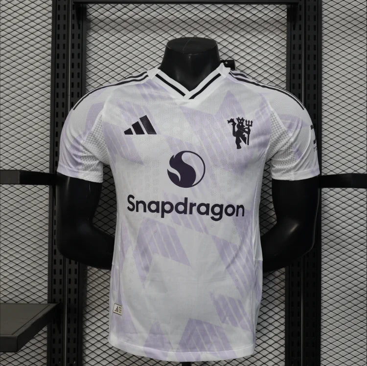 Maillots Homme Extérieur Manchester United 2025/2026 Blanc S-XXL