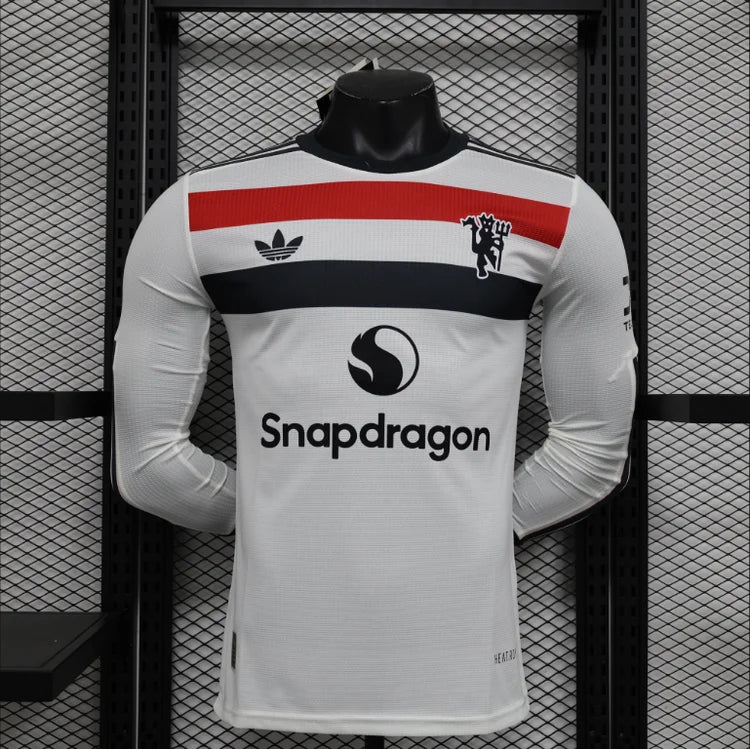 Maillots Homme Extérieur Manchester United 24/25 Blanc S-XXL