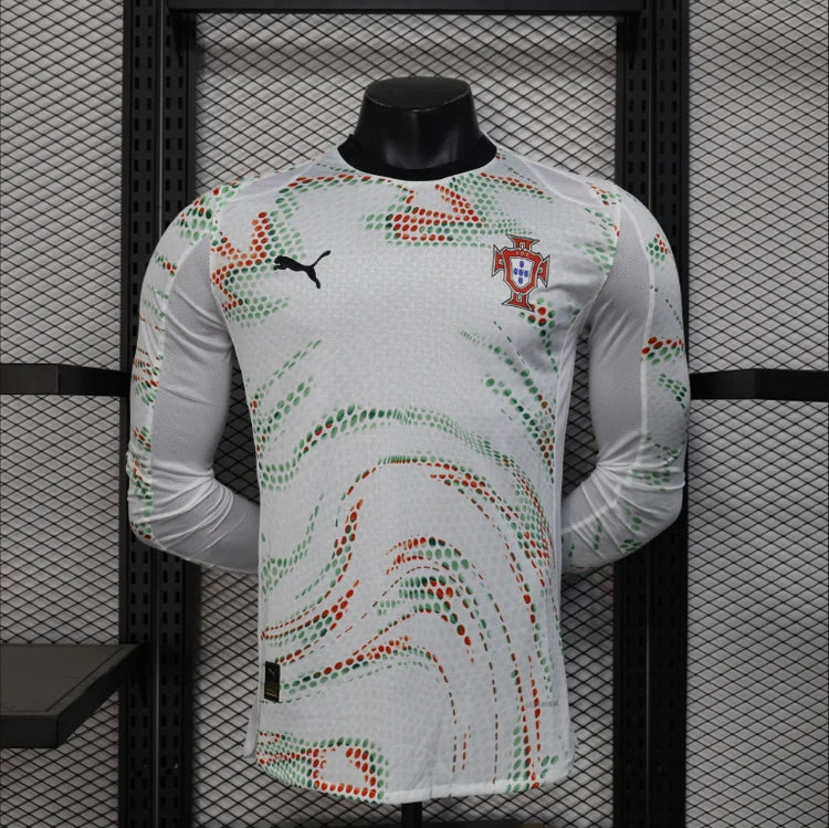 Maillots Homme Extérieur Portugal 2025/2026 Gris S-XXL