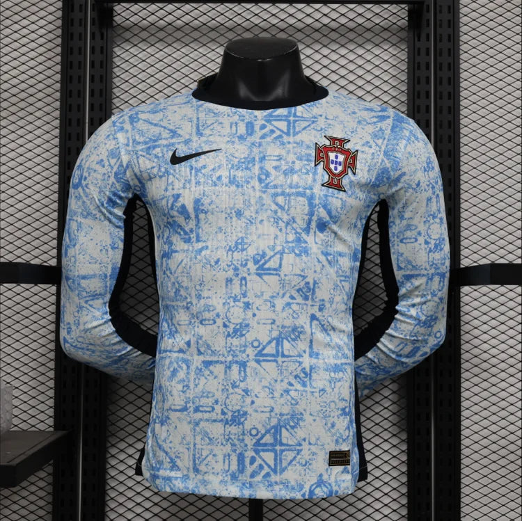 Maillots Homme Extérieur Portugal 24/25 Bleu S-XXL