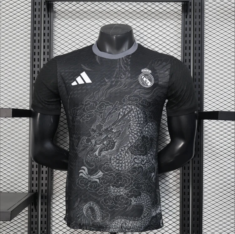 Maillots Homme Extérieur Real Madrid 2025/2026 Noir S-XXL