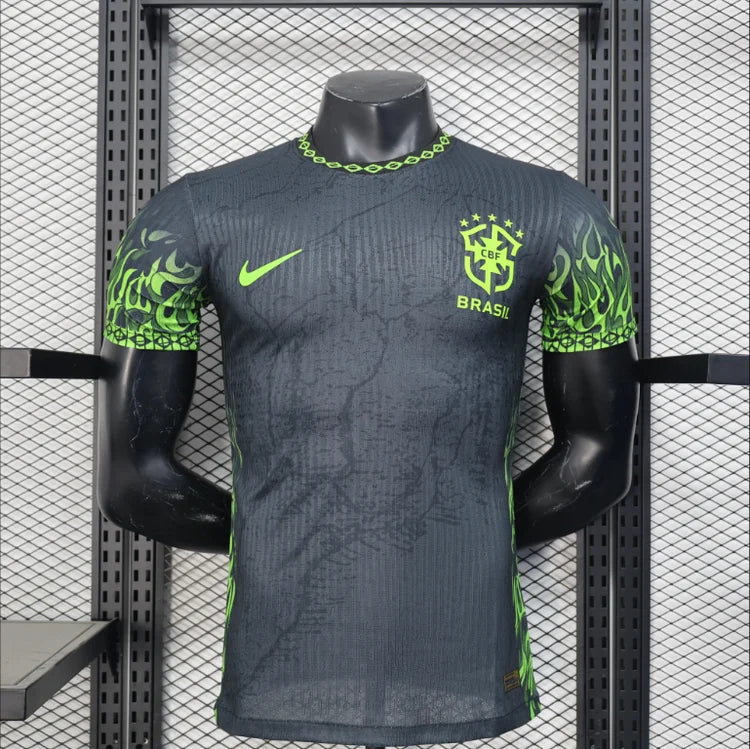 Maillots Homme Special Edition Brésil 2025/2026 Vert S-XXL