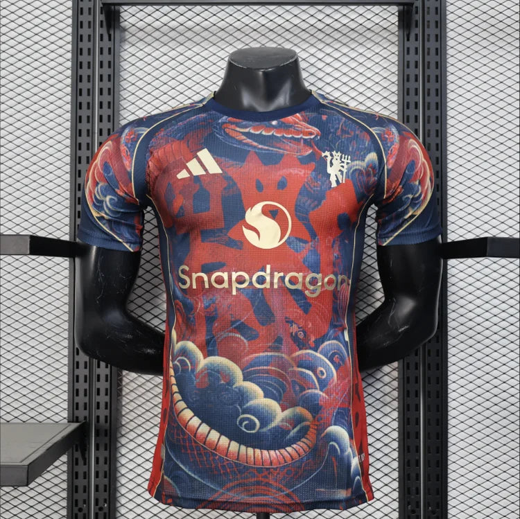 Maillots Homme Special Edition Manchester United 2025/2026 Bleu S-XXL
