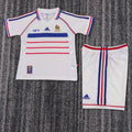 Maillots Retro Extérieur France 1998 Blanc taille 16-28
