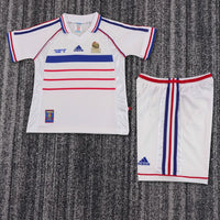 Maillots Retro Extérieur France 1998 Blanc taille 16-28