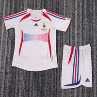 Retro Extérieur France 2006 Blanc Taille 16-28