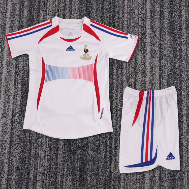Retro Extérieur France 2006 Blanc Taille 16-28
