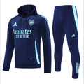 Ensemble Arsenal 2024/2025  Sweat capuche+Jogging Bleu foncé