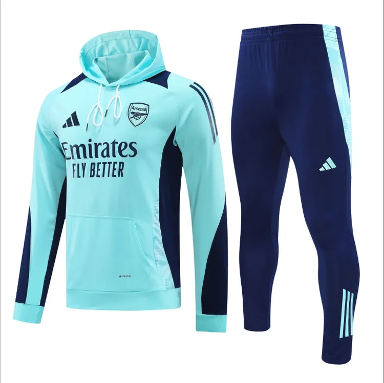 Survêtement Entraînement Arsenal 2024/2025 Bleu S-XXL