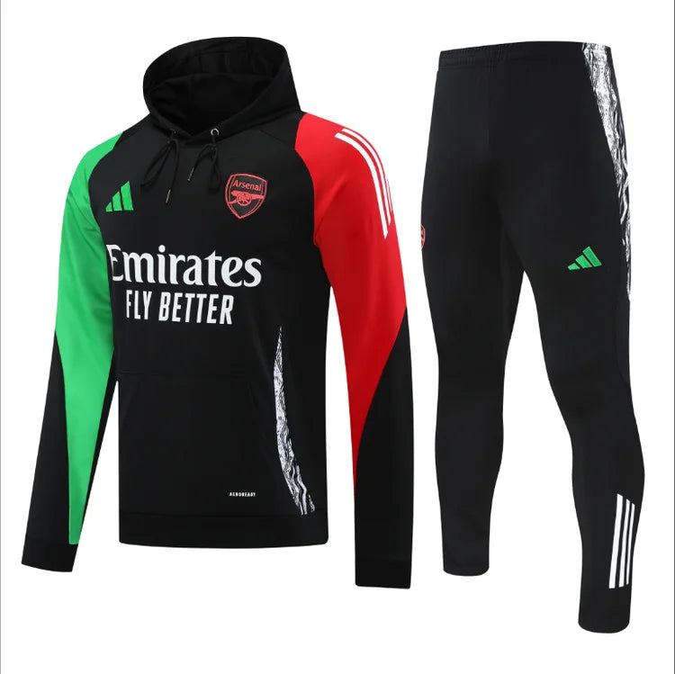 Survêtement Entraînement Arsenal 2024/2025 Noir S-XXL