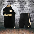 Ensemble Chelsea - Manches courtes 23/24 Noir-Blanc