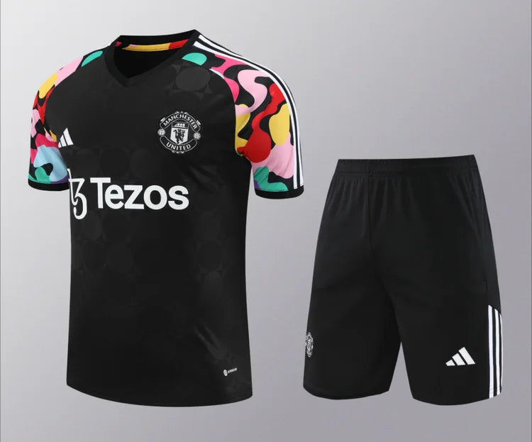 Survêtement Entraînement Manchester United 2024/2025 Noir S-XXL
