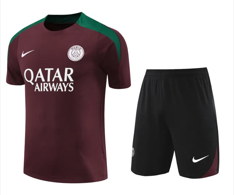 Survêtement Entraînement PSG 2024/2025 Marron S-XXL